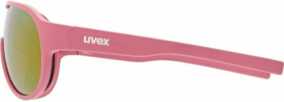 Fietsbril UVEX Sportstyle 512 Pink Mat/Pink Mirrored Fietsbril - 3