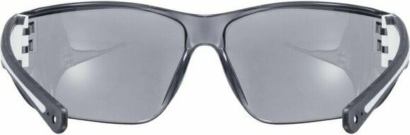 Cycling Glasses UVEX Sportstyle 204 Black White/Silver Mirrored Cycling Glasses - 5
