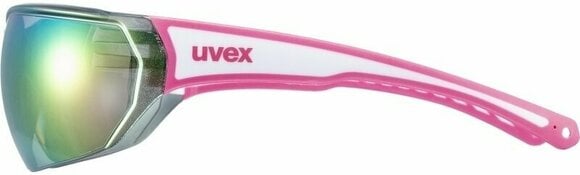 Cycling Glasses UVEX Sportstyle 204 Pink/White Cycling Glasses - 3