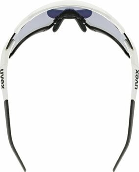 Cycling Glasses UVEX Sportstyle 228 White/Black/Red Mirrored Cycling Glasses - 4
