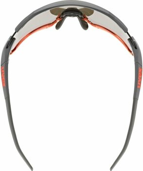 Occhiali da ciclismo UVEX Sportstyle 228 Grey Orange Mat/Mirror Yellow Occhiali da ciclismo - 4