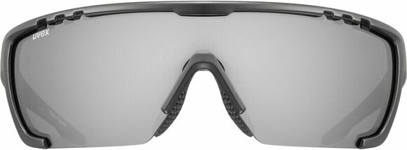 Cycling Glasses UVEX Sportstyle 707 Black Mat/Silver Mirrored Cycling Glasses - 2