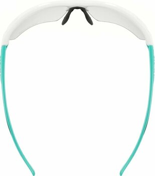 Fietsbril UVEX Sportstyle 802 V Small White/Mint Mat/Smoke Fietsbril - 4