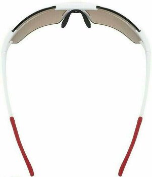 Gafas de ciclismo UVEX Sportstyle 803 Race CV V Small White Mat/Red Gafas de ciclismo - 4