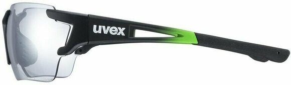 Cycling Glasses UVEX Sportstyle 803 Race VM Black/Green Cycling Glasses - 3