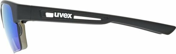Спортни очила UVEX Sportstyle 805 CV Black Mat/Mirror Green - 3