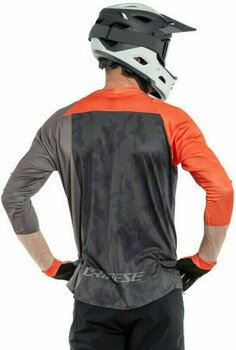Велосипедна тениска Dainese HG Otzarreta 3/4 Camo Gray/Dark Gray M - 2