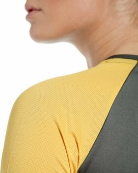 Cykeltröja Dainese HG Bondi 3/4 Womens Jersey Dark Gray/Yellow XS - 3