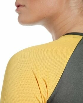 Cycling jersey Dainese HG Bondi 3/4 Womens Jersey Dark Gray/Yellow M - 3