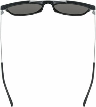 Lifestyle okulary UVEX LGL 46 Black Mat/Mirror Silver Lifestyle okulary - 4