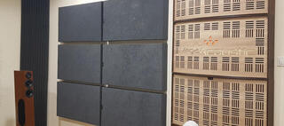 Chłonny panel z drewna Mega Acoustic Fiberstandard60 Grey Chłonny panel z drewna - 2