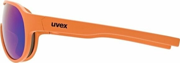 Fietsbril UVEX Sportstyle 512 Orange Mat/Green Mirrored Fietsbril - 3