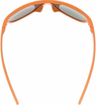 Cyklistické brýle UVEX Sportstyle 512 Orange Mat/Green Mirrored Cyklistické brýle - 4
