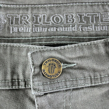 Motorcycle Jeans Trilobite 661 Parado Ladies Grey 26 Motorcycle Jeans - 4
