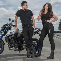 Calças de ganga para motociclismo Trilobite 661 Parado Level 2 Black - 6