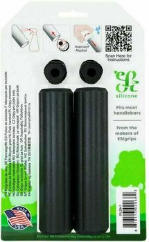 Puños ESI Grips Plush Black 35.0 Puños - 2
