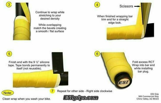 Lenkerband ESI Grips RCT Wrap Aqua Lenkerband - 5