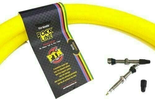 Cámaras Bicicleta Pepi's Tire Noodle Rokk Line Inserto de neumático Amarillo Cámaras Bicicleta - 2