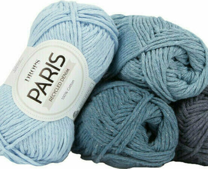 Fios para tricotar Drops Paris 100 Light Wash - 2