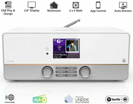 Radio Internet Hama DIR3115MS White - 8