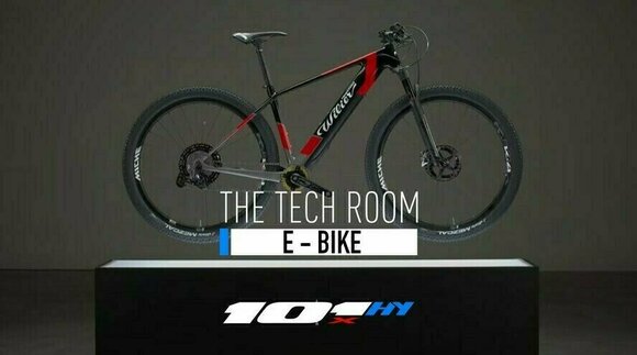 Планински електрически велосипед Wilier 101X Hybrid Shimano XT RD-M8100 1x12 Black/Red Matt S - 5