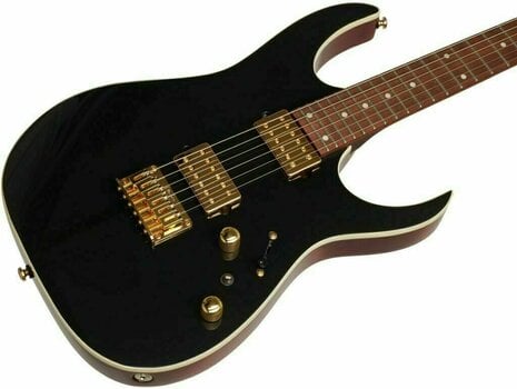 Electric guitar Ibanez RG421HPAH-BWB Blue Wave Black - 3