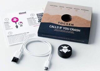Zubehör für die Helme Tocsen Crash Helmet Sensor Black Zubehör für die Helme - 1