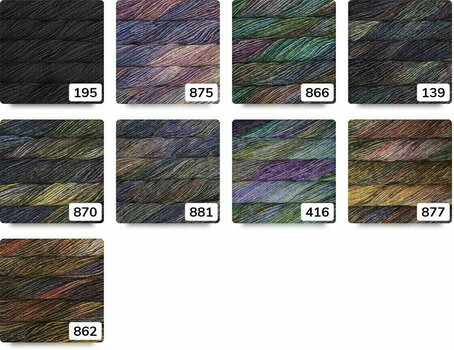 Fil à tricoter Malabrigo Mecha 809 Solis - 4