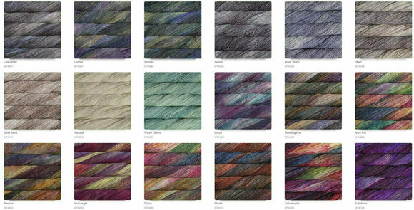 Fios para tricotar Malabrigo Mechita 690 Art Nouveau - 3