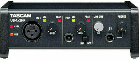 USB audio převodník - zvuková karta Tascam US-1x2HR - 2