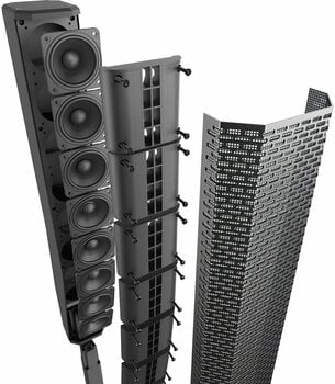  Säulen PA System Electro Voice Evolve 50M Schwarz  Säulen PA System - 12