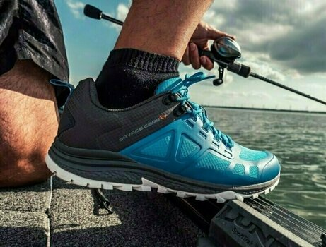 Rybářská obuv Savage Gear Rybářská obuv Boat Low Cut Blue/White 41 - 8