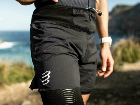 Pantalones cortos para correr Compressport Trail 2-in-1 Short Black L Pantalones cortos para correr - 11