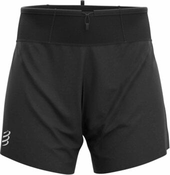 Pantalones cortos para correr Compressport Trail Racing Short Black S Pantalones cortos para correr - 2