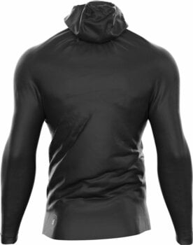 Running jacket Compressport Hurricane Waterproof 10/10 Jacket Black XL Running jacket - 5