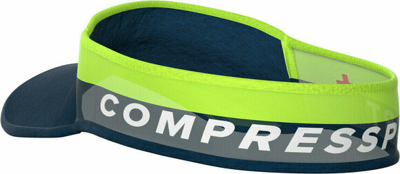 Juoksulippis Compressport Visor Ultralight Blue/Lime UNI Juoksulippis - 2