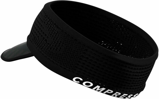 Hardloophoofdband Compressport Spiderweb Headband On/Off Black UNI Hardloophoofdband - 4