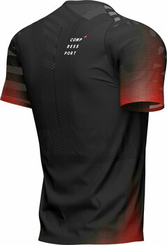 Тениска с къс ръкав за бягане Compressport Racing SS T-Shirt Black S Тениска с къс ръкав за бягане - 4