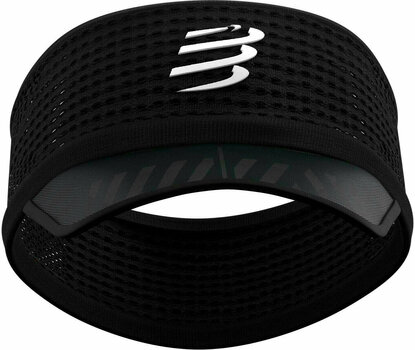 Hardloophoofdband Compressport Spiderweb Headband On/Off Black UNI Hardloophoofdband - 2