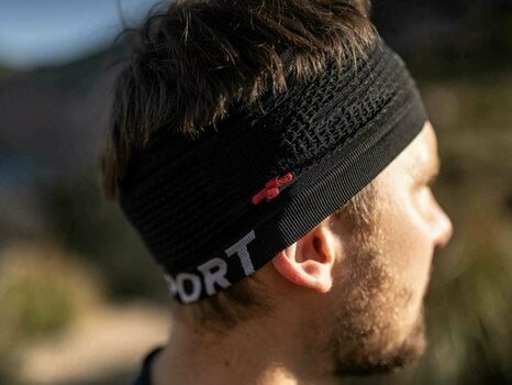 Лента за глава за бягане
 Compressport Headband On/Off Black UNI Лента за глава за бягане - 11
