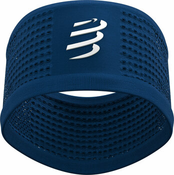Лента за глава за бягане
 Compressport Headband On/Off Blue Lolite UNI Лента за глава за бягане - 2