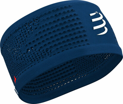 Cinta / Diadema para correr Compressport Headband On/Off Blue Lolite UNI Cinta / Diadema para correr - 3