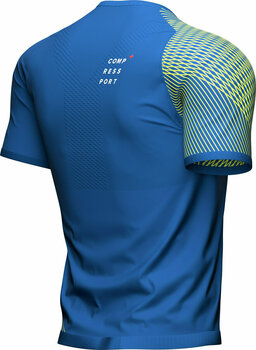 Camiseta para correr de manga corta Compressport Performance SS T-Shirt Azul S Camiseta para correr de manga corta - 4