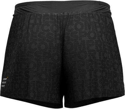 Running shorts Compressport Racing Split Short Black S Running shorts - 5
