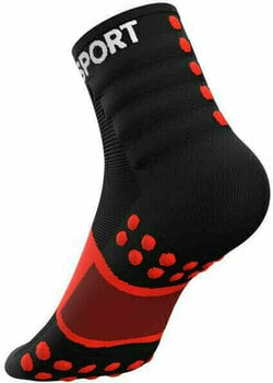 Meias de corrida Compressport Training Socks 2-Pack Black T2 Meias de corrida - 7