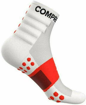 Laufsocken
 Compressport Training Socks 2-Pack White T1 Laufsocken - 4