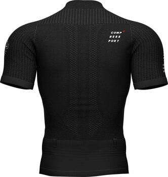 Running t-shirt with short sleeves
 Compressport Trail Postural SS Top Black S Running t-shirt with short sleeves - 5