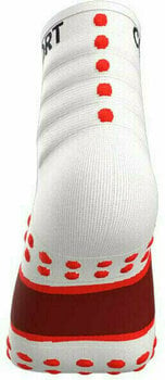 Meias de corrida Compressport Training Socks 2-Pack White T2 Meias de corrida - 6