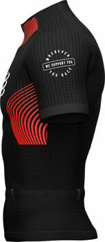 Majica za trčanje s kratkim rukavom Compressport Trail Postural SS Top Black S Majica za trčanje s kratkim rukavom - 7