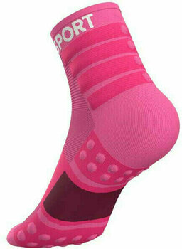 Laufsocken
 Compressport Training Socks 2-Pack Pink T2 Laufsocken - 7